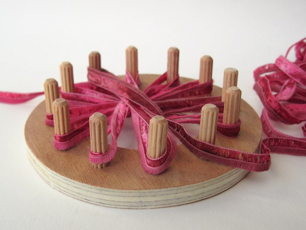 flower loom kit diy fabric flowers craft kit how to make Etsy