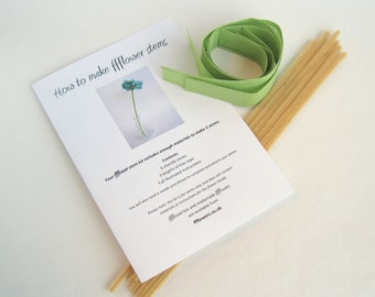 flower stem kit, craft kit, how to
