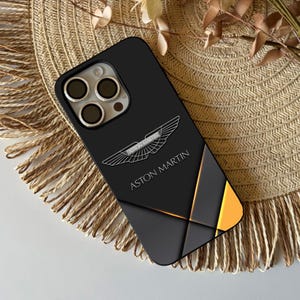 Coque pour portable Aston Martin | sur mesure ultra mince | Cadeau pour elle | Cadeau pour lui | iPhone 16 15 14 13 12