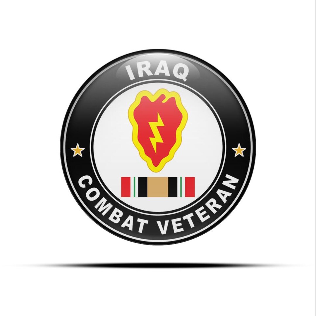 Iraq Combat Veteran Sticker | 3