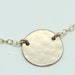 see more listings in the Disc & circle jewelry section