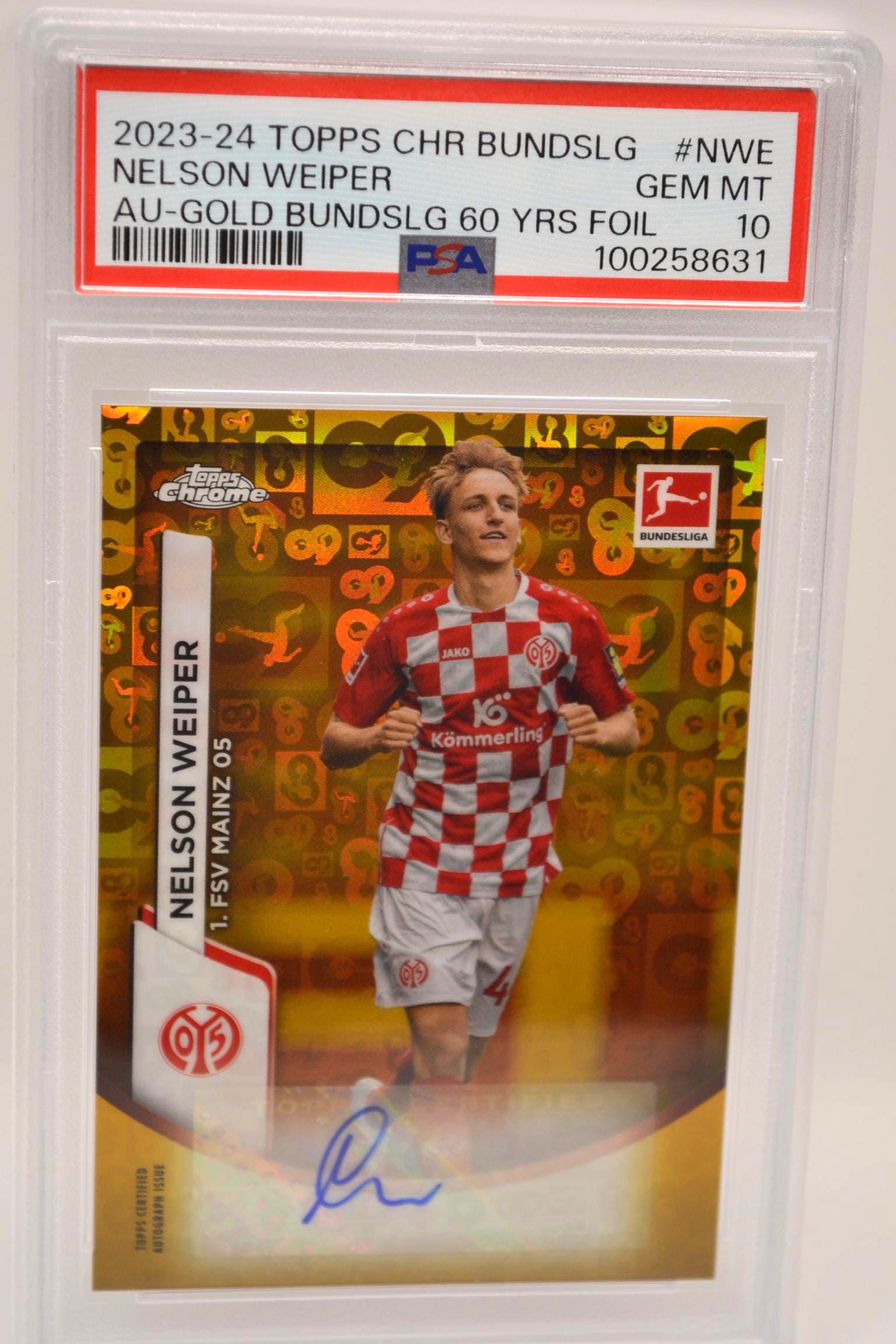 Soccer Greatest Players 2023-24 Topps Chrome Refractor Nelson 