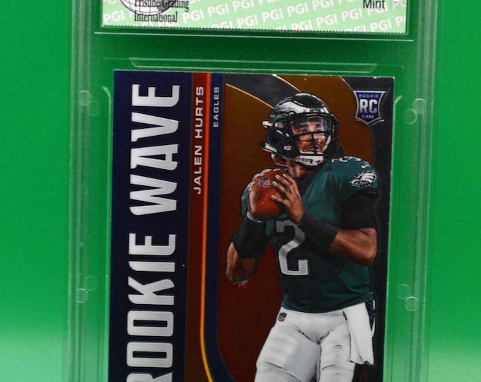 PGI Graded Football Sports Cards