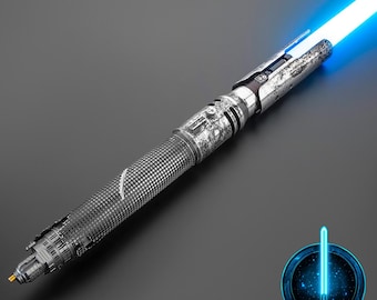 Cal Kestis V5 Lightsaber - Lightsaber Replica, Star Wars Collectible, Gift for Fans & Cosplayers, Realistic Design, RGB, Xeno, Proffie