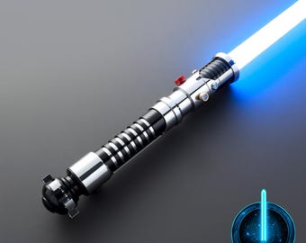Miecz świetlny Obi-Wana Kenobiego z odcinka 1. – replika miecza świetlnego, przedmiot kolekcjonerski Star Wars, prezent dla fanów i cosplayerów, realistyczny design, RGB, Xeno, Proffie