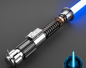 Ben Kenobi Ep4 Lightsaber - Lightsaber Replica, Star Wars Collectible, Gift for Fans & Cosplayers, Realistic Design, RGB, Xeno, Proffie