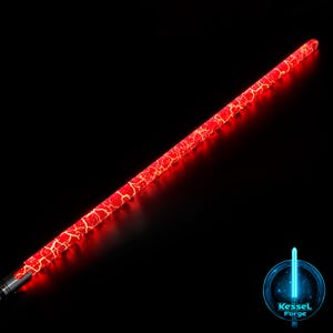 Neopixel or RGB Blade - &quot;Cracked&quot; - Vibrant LED Lightsaber Blade with Color Changing Effects - Perfect for Cosplay & Collectors