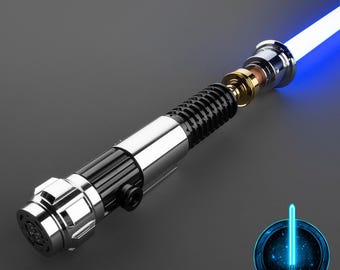 Obi Wan Kenobi Ep3 Lightsaber - Lightsaber Replica, Star Wars Collectible, Gift for Fans & Cosplayers, Realistic Design, RGB, Xeno, Proffie