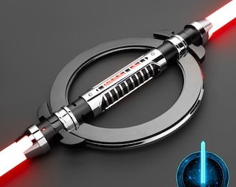 Inquisitor Dual Lightsaber - Lightsaber Replica, Star Wars Collectible, Gift for Fans & Cosplayers, Realistic Design, RGB, Xeno, Proffie
