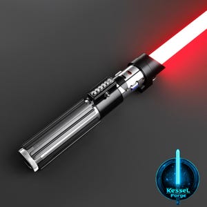 Darth Vader Lichtschwert - Lichtschwert Replik, Star Wars Sammlerstück, Geschenk für Fans & Cosplayer, Realistisches Design, RGB, Xeno, Proffie