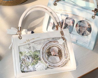 Exquisite Ita Bag, Cute Y2K Pin Display Shoulder Bag, Crossbody Chain Bag, Anime Cosplay Gift, Large Capacity Ita Purse, Anime Lover Gift