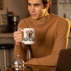 Fart Blame Dog Mug