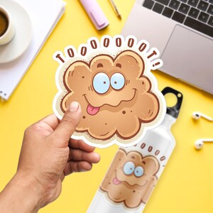 Toot Sticker, Large 4in Vinyl Sticker