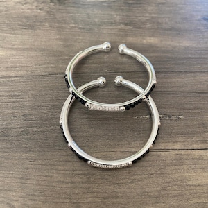 925 Sterling Silver baby bangle, adjustable baby bracelet, toddler silver jewelry, baby gift bangle, newborn silver bangle, kids’ jewelry.