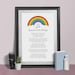 Rainbow Bridge Poem Pet Loss Poem Pet Sympathy Gift Digital Print Etsy