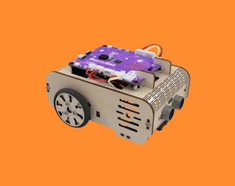 BerryBot STEM Robot Car DIY Kit: Arduino Coding, Educational Gift
