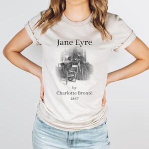 Jane Eyre T-Shirt: Charlotte Bronte Book Lover Tee