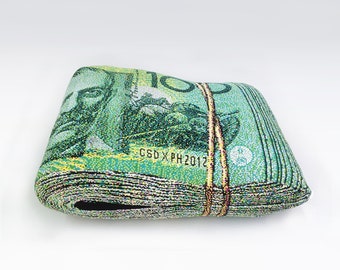 Folded Banknote Shape Pillow, Australian dollar - Free shipping world-wide