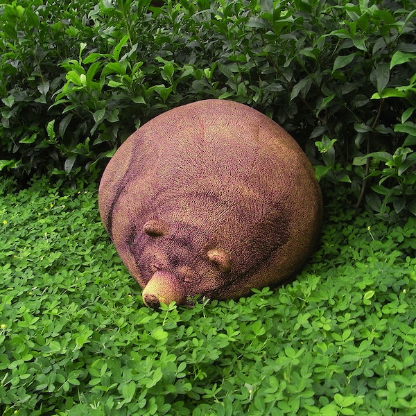 Sleeping Grizzly Bear Beanbag (Phone Number Must Be Included For Purchase)