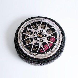 Luxury Sport Car Wheel Pillow (Phone Number Must Be Included For Purchase)