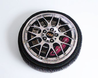 Luxury Sport Car Wheel Pillow (Phone Number Must Be Included For Purchase)