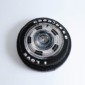 Antique Car Wheel Pillow (Phone Number Must Be Included For Purchase)