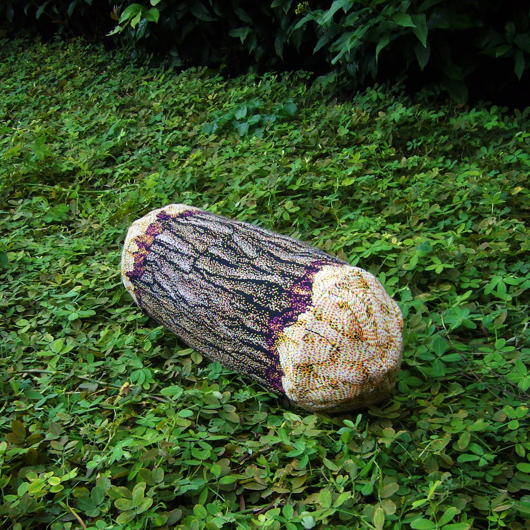 Short Cottonwood Tree Log Bolster Pillow Etsy