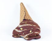 Fallen Chocolate Ice Cream Beanbag (Phone Number Must Be Included For Purchase)