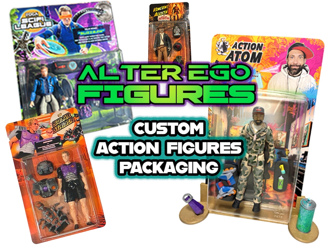Custom Action Figure Packaging -fully Custom Card Back, Blister and ...