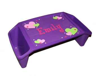Personalized Lap Tray Kids Tv Tray Activity Tray Etsy