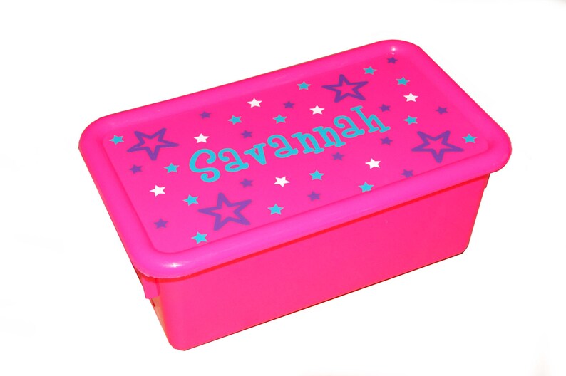 Personalized Storage Box With Lid Etsy