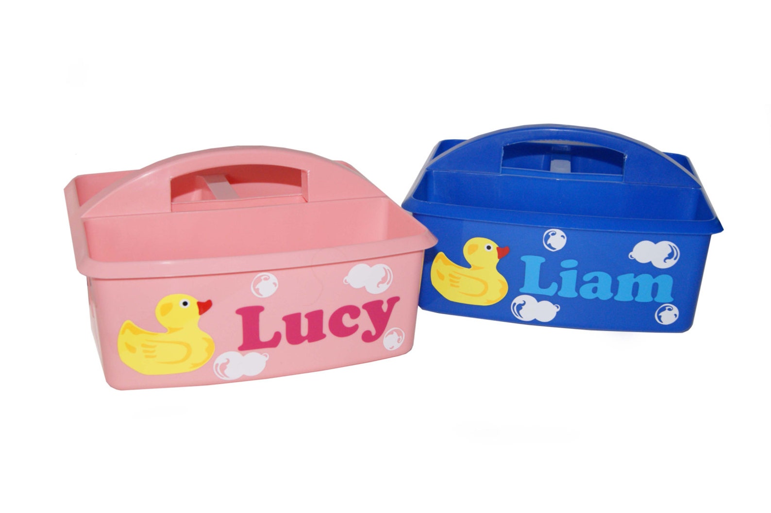 Personalized Kids Storage / Bath / Art Supplies Caddy Etsy