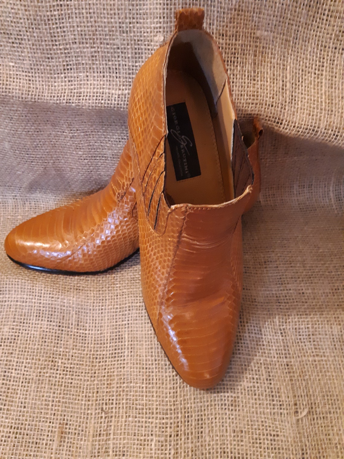 giorgio brutini cuban heel shoes