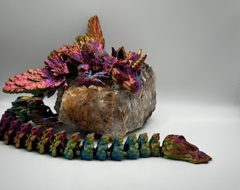 Dragones alicornio y unicornio articulados