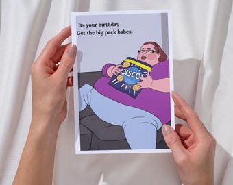 Fat Families Birthday Card Meme