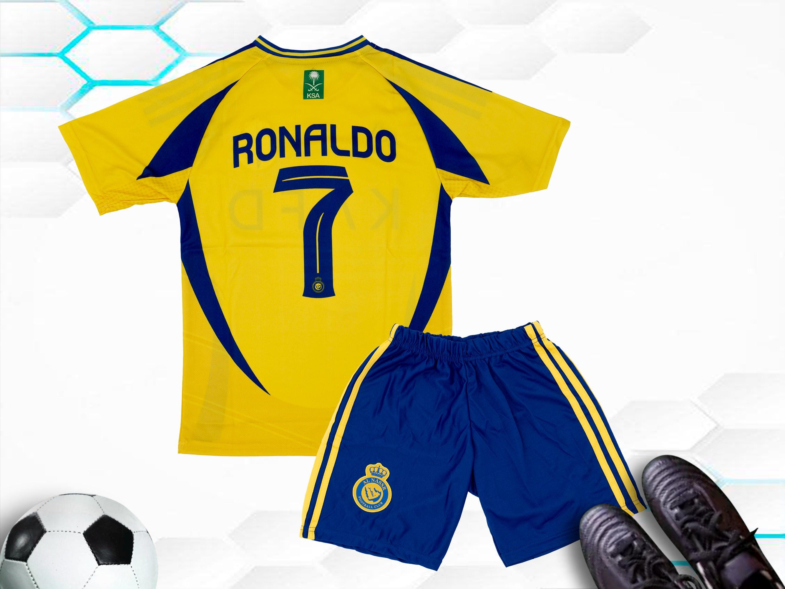 Ronaldo Jersey Kids Al Nassr