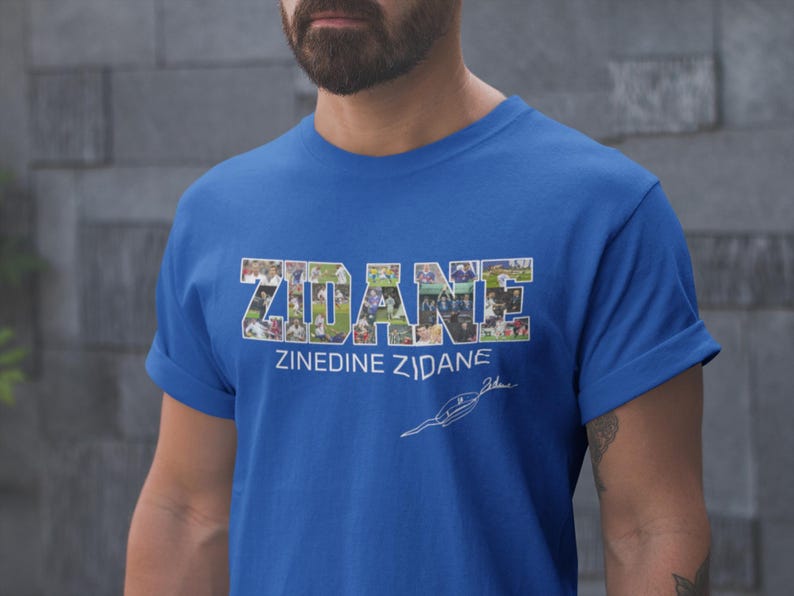 Zinedine Zidane Shirt, France Football Legend Tee, Real Madrid Soccer Jersey Fan T-Shirt, Gift for Football Lovers

Zinedine Zidane Vintage T-Shirt, World Cup 1998 Champion Shirt, Soccer Fan Apparel, Unisex Football Tee

Zidane France Jersey Fan Shirt, Real Madrid Legend Tee, Soccer Lover Gift, Unisex Football T-Shirt
Zinedine Zidane Football Shirt, France Icon Tee, Retro Soccer Fan Top, Unisex Sportswear Gift
Zidane Legend T-Shirt, France World Cup Winner Shirt, Real Madrid Football Fan Apparel