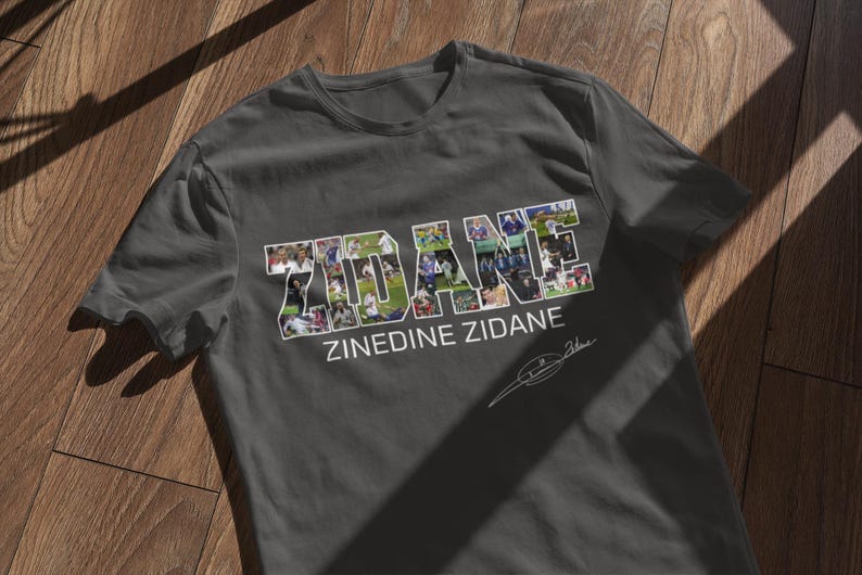 Zinedine Zidane Shirt, France Football Legend Tee, Real Madrid Soccer Jersey Fan T-Shirt, Gift for Football Lovers

Zinedine Zidane Vintage T-Shirt, World Cup 1998 Champion Shirt, Soccer Fan Apparel, Unisex Football Tee

Zidane France Jersey Fan Shirt, Real Madrid Legend Tee, Soccer Lover Gift, Unisex Football T-Shirt
Zinedine Zidane Football Shirt, France Icon Tee, Retro Soccer Fan Top, Unisex Sportswear Gift
Zidane Legend T-Shirt, France World Cup Winner Shirt, Real Madrid Football Fan Apparel