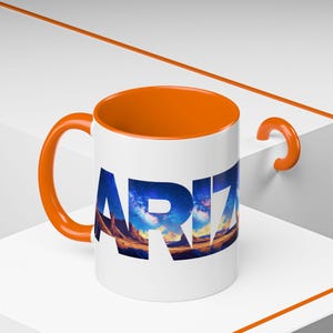Stunning Desert Arizona Mug - 11oz & 15oz, Galaxy Design Coffee Cup, Unique Gift for Arizona Lovers, Travel Souvenirs