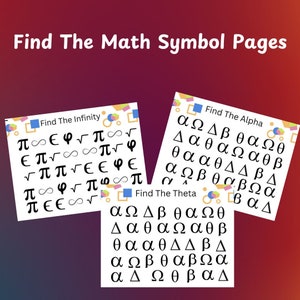 Finden Sie die Mathe-Symbolseiten! Homeschool Math Spiele, CC Math Kartenspiele, Lernhilfe