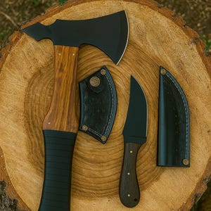 Groomsmen Gift, Throwing Axe and knife ,Groomsmen Proposal, Throwing Hatchet, throwing knife Christmas Gift, Birthday Gift, Anniversary Gift