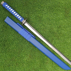 Katana Sword, Custom Sword, Personalized Sword, Engraved Sword, Hattori Hanzo Kill Bill Bride Samurai Japanese Katana Sword w/ Scabbard