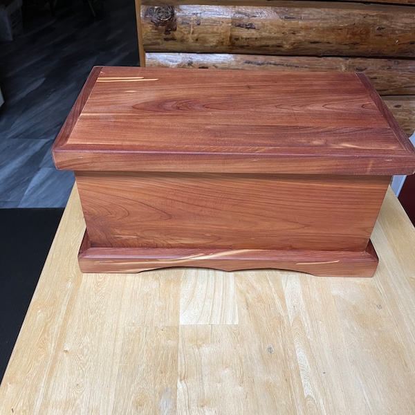 Cedar Jewelry Box Etsy