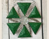 Jeff Frost Stained Glass Starburst - FREE Shipping in USA