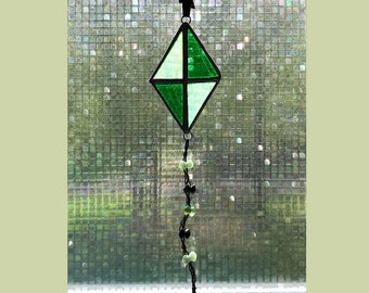 Stained Glass Kite Suncatcher - FREE Shipping in USA