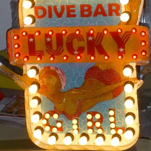 Marquee Dive BAR Lucky Girl Swim carpa al aire libre 36X36
