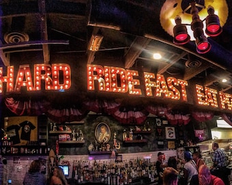 Pizza Marquee Letters Restaurant Vegas