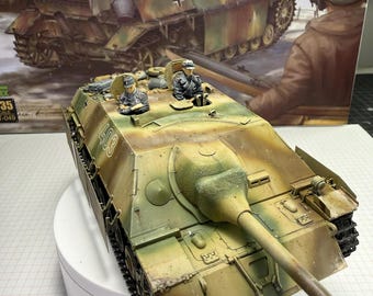 Jagdpanzer IV L/70 1:35 Finished Model – Hand Painted German Tank Destroyer – WWII Display Piece