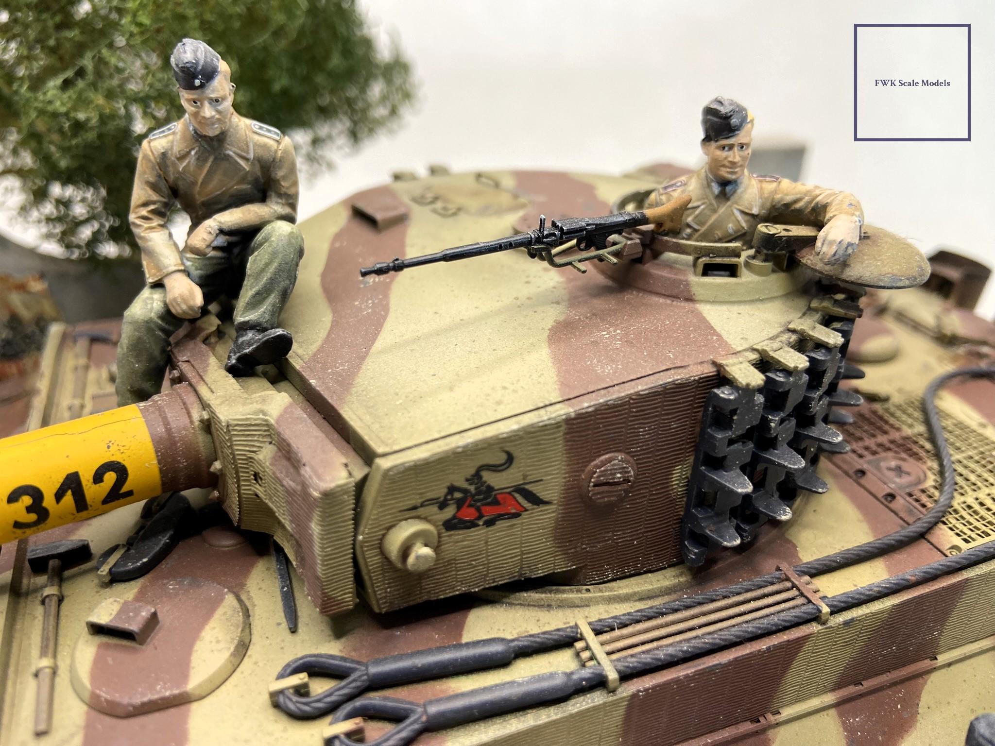 タイガー I - 1:35 ジオラマ - ユニークなコレクター アイテム - Etsy 日本