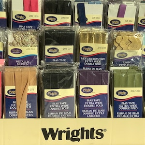 Wright’s extra wide double Fold Bias Tape PC206 1/2 inch